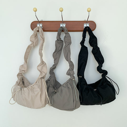 Pleated Armpit Cloud Simple Graceful Korean Style Shoulder Bag