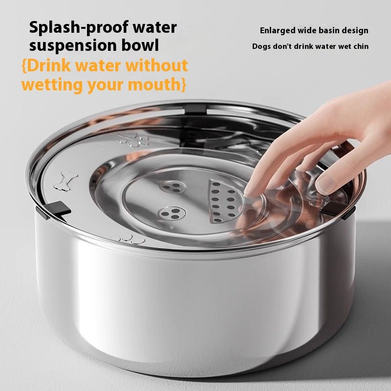 Dogs And Cats Supplies Drinking Water Large Capacity Bowl
