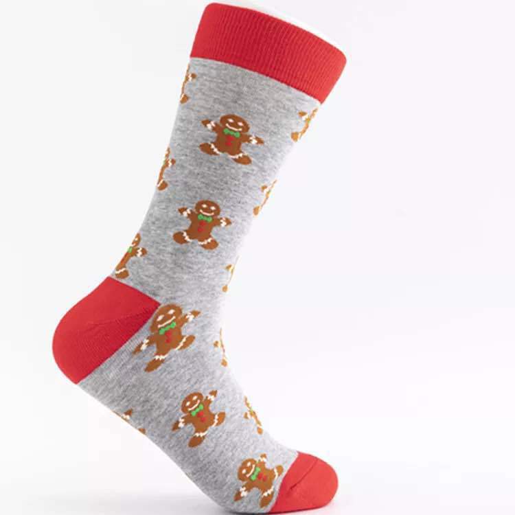 Christmas Element Casual Trend Men's Socks