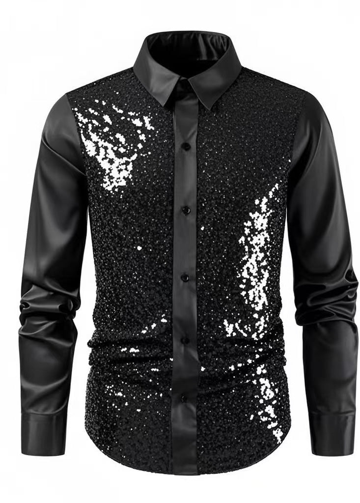 Men's Multi-color European Size Shirt