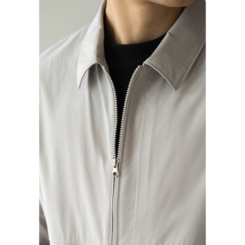 Lapel Workwear Jacket Boys Spring Leisure Coat