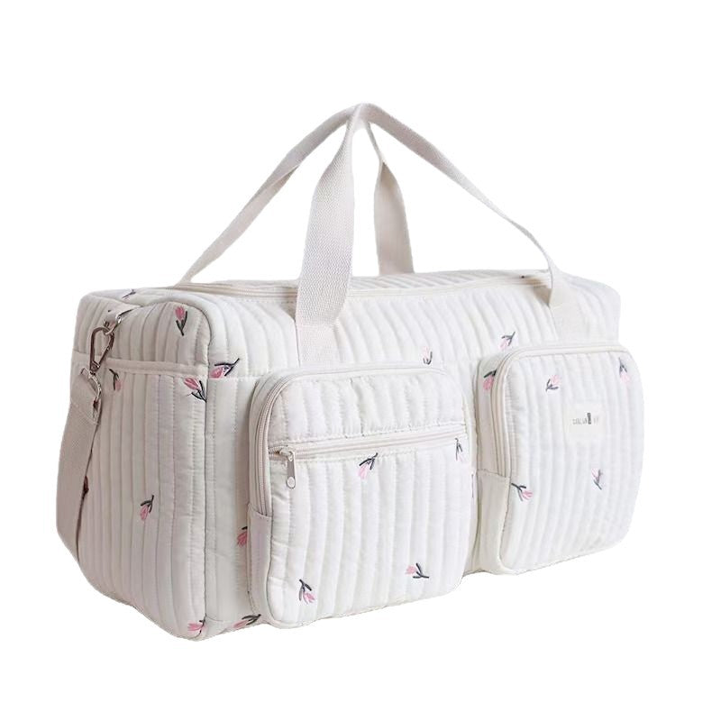 Mommy Travel Bag Compact LightweightHigh-CapacityCasual Handbag For Moms And Babies