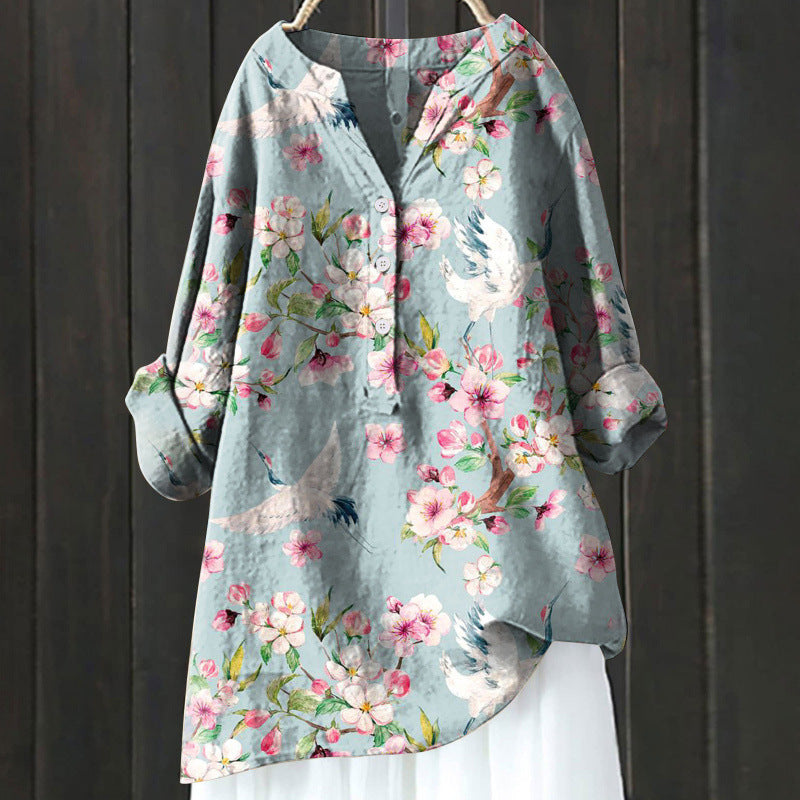 Fashionable And Versatile Casual Women's Shirt