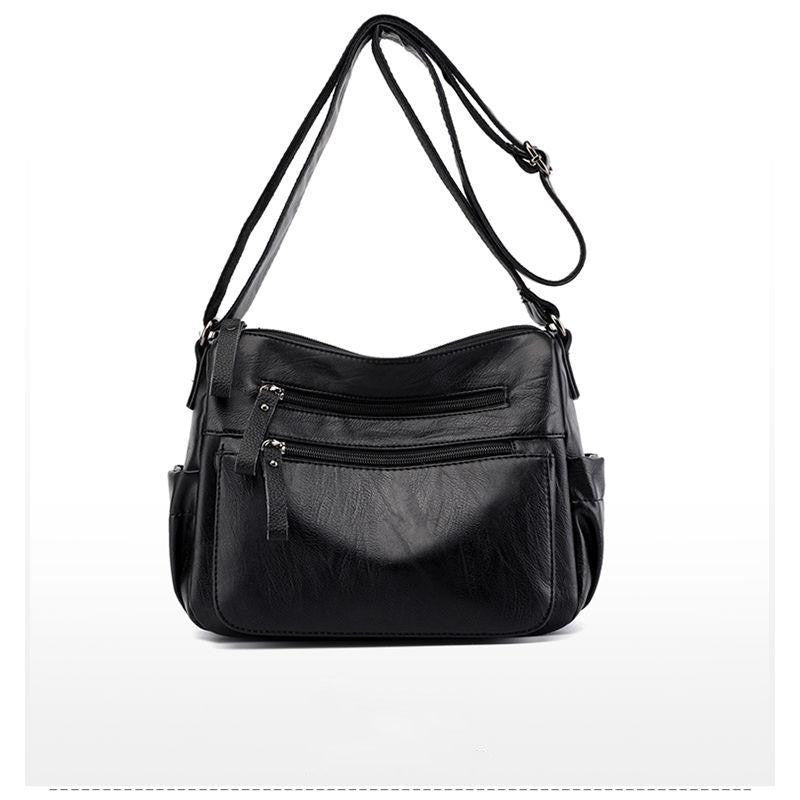 Women New Soft Leather Single Shoulder Messenger Bag