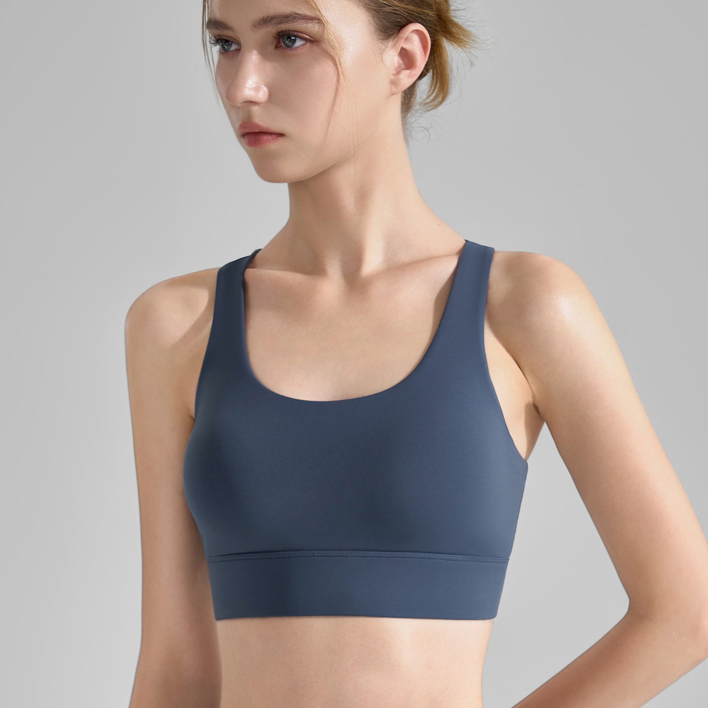 Women's U-neck Tie-up Thickened Yoga Butterfly Fitness Vest
