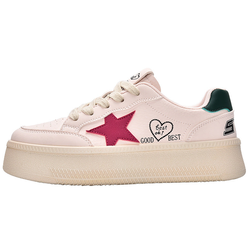 Spring New Thick Bottom Versatile Casual Sneaker