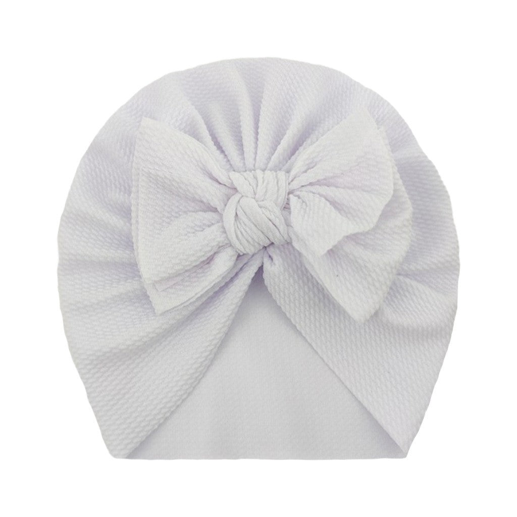 European And American Children's Cute Warm Tire Hat With Bow