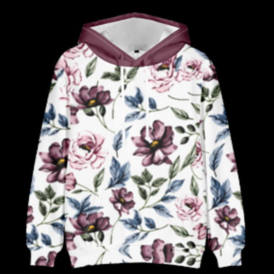 Mens Cozy Loose-fitting Hooded Sweatshirt For Fall And Winter