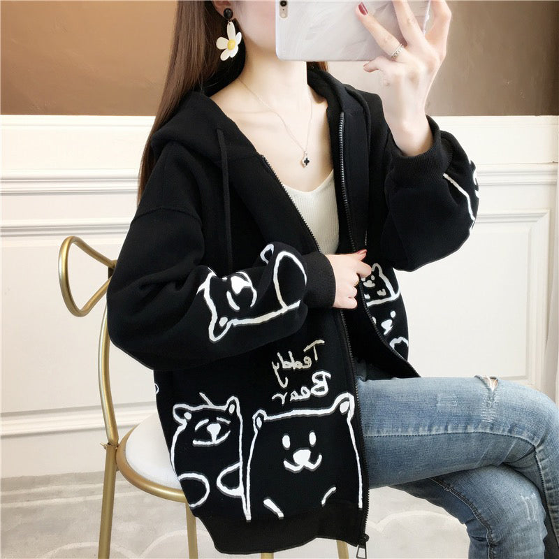 Fashion Personality Casual Jacket Girls Spring And Autumn Clothes