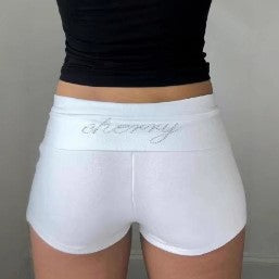 Camouflage Comfort And Casual Sports High Waist Shorts