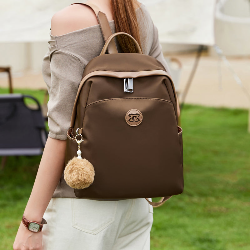 Women's Travel Oxford Cloth Lightweight Backpack