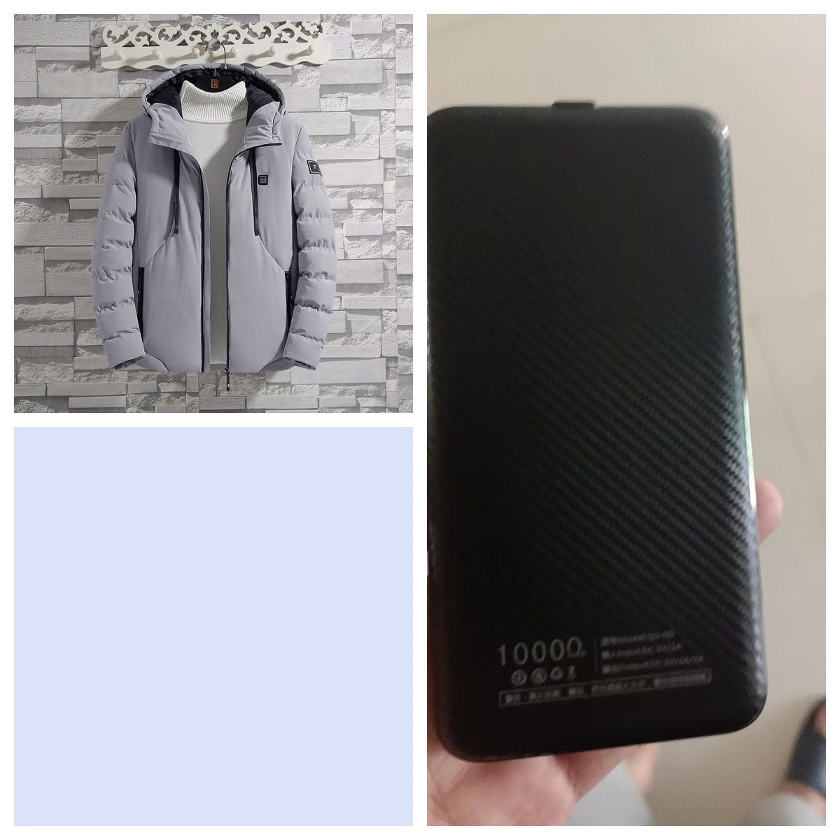 zone11-  Heating Jacket Winter USB Carbon Fiber Heating
