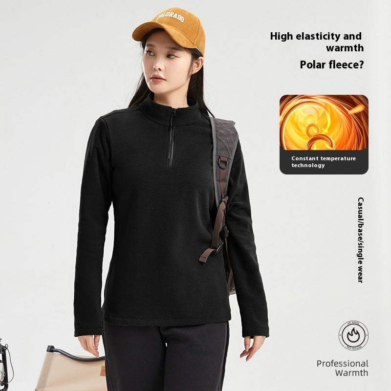 Double-sided Velvet Autumn And Winter Warm Polar Fleece Jacket