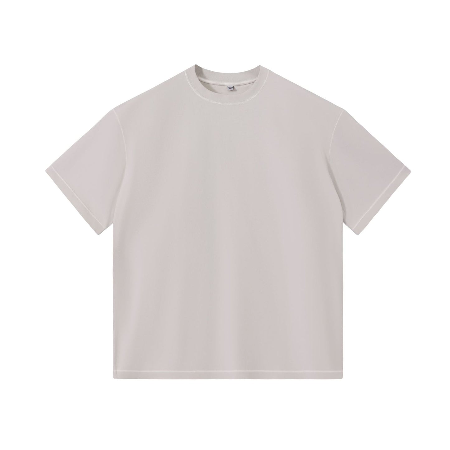 Women's Pure Color Pure Cotton Partial Distressed Short Sleeve