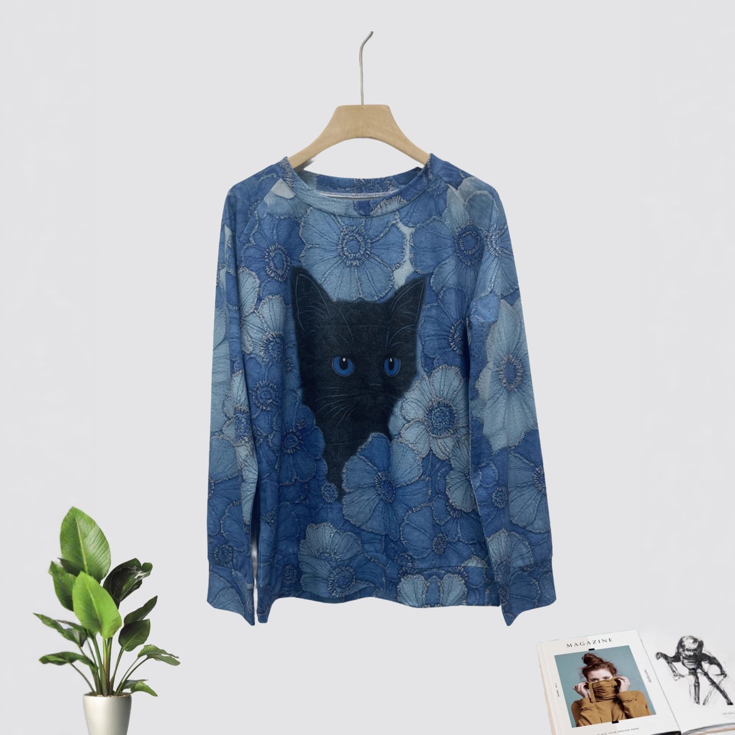 Women's Daily Casual Christmas Digital Printing Sweater