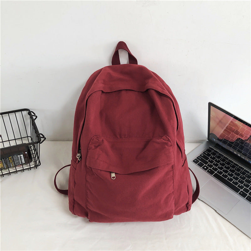 Leisure Backpack Women's Washable Canvas