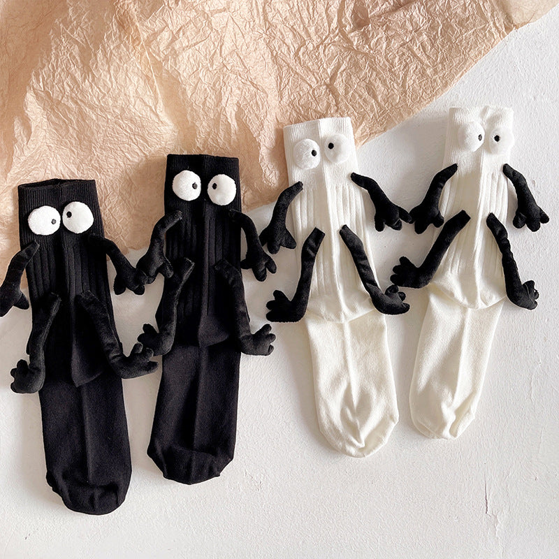 Cute Plush Doll In Tube Socks JK Is Thin Pure Cotton Pile Pile Short Boots Couple