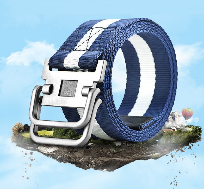 Outdoor Minimalist Trend Youth Casual Canvas Belt