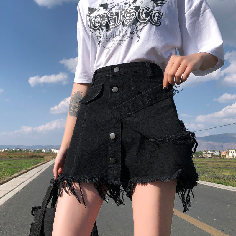 High Waist Hakama Casual All-match Korean Version