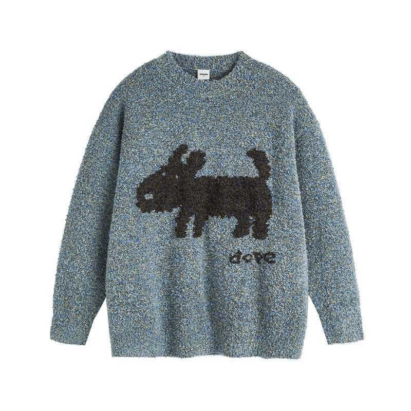 Puppy Pattern Sweater Men's And Women's Sweaters