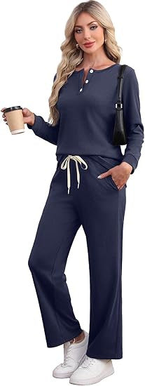 Fashionable Solid Color Versatile Women's Casual Suit