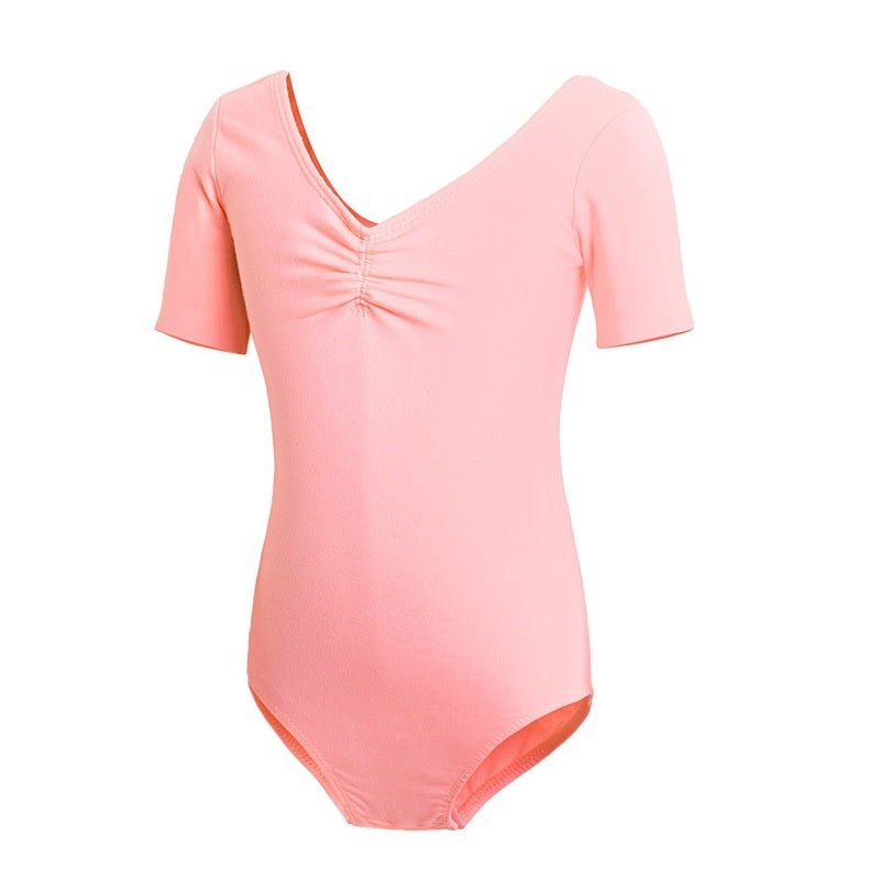 Childrens Dancewear Practice Wear Long-sleeve Ballet Leotards Chinese Dance Graded-exam Leotards
