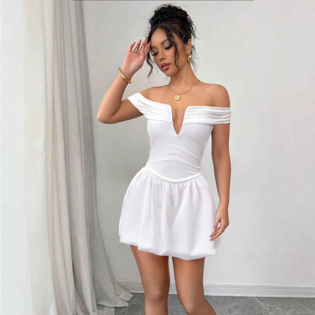 Stylish Minimalist Short Dress For Women