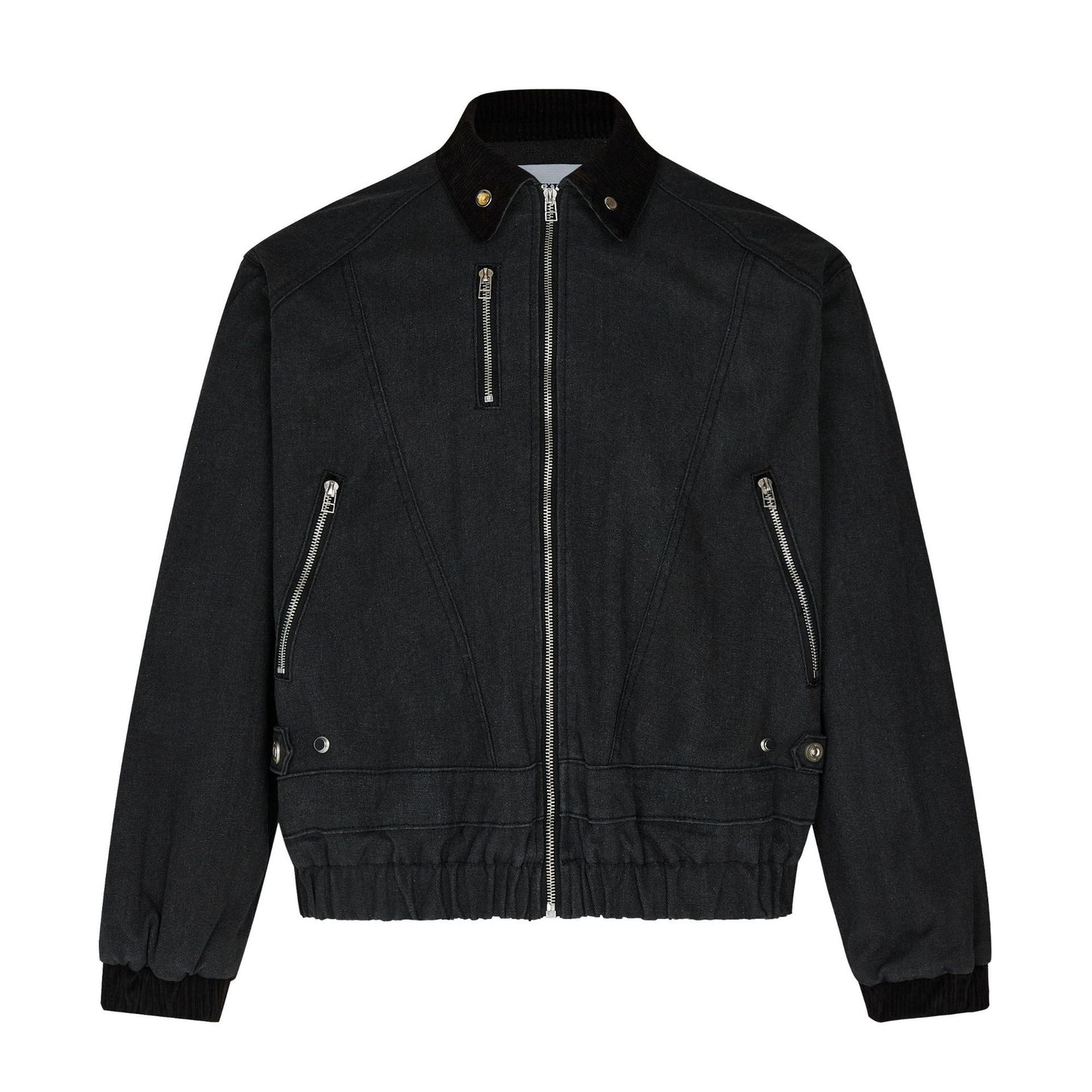 Denim Lapel Thickening Jacket Men
