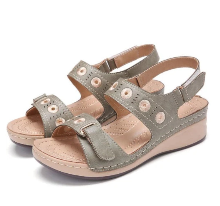 New Style Large Size Fashion Platform Wedge Heel Casual Women's Shoes