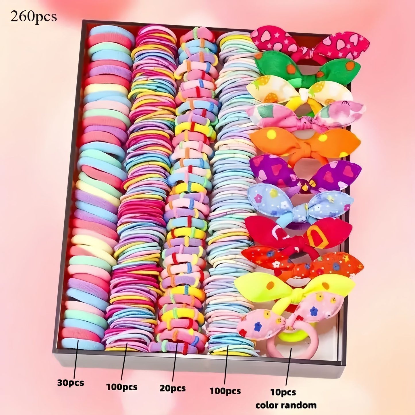 Children Hairpin Headdress Suit Princess Rubber Band Hair Accessories Suit