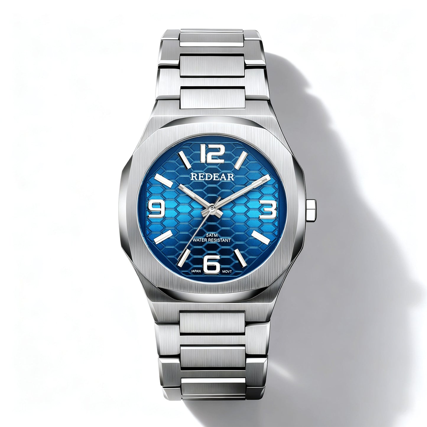 Mens Watch With Japanese Movement Non-mechanical Water-resistant