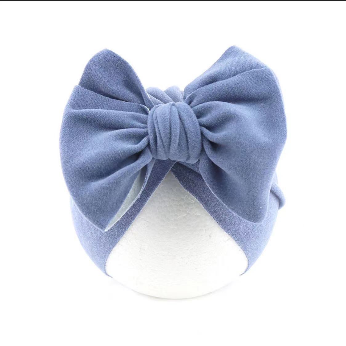 New Newborn Baby Bowknot Pullover Hat