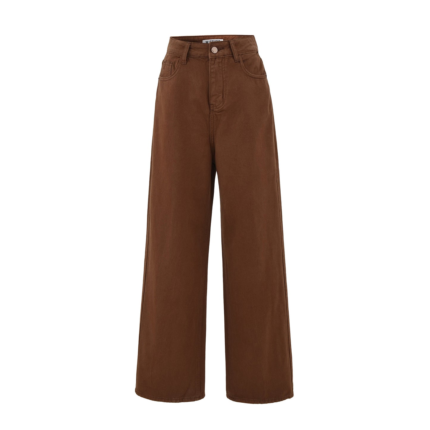 High Waist Wide Leg Leisure Straight Mopping Pants