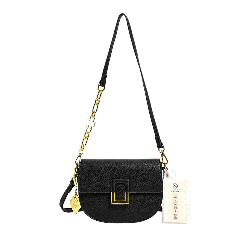 Texture Saddle Bag Women's Crossbody