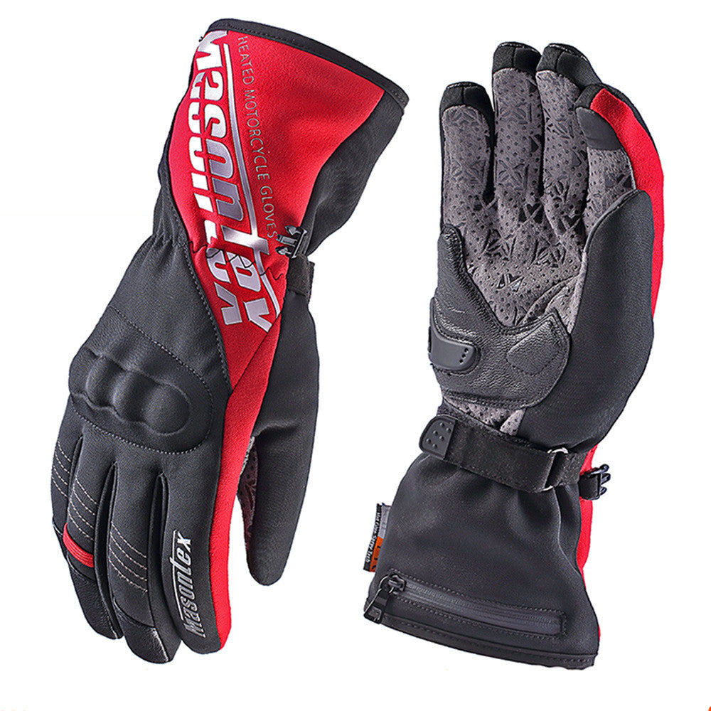 Electric Heating Touch Screen Gloves For Outdoor Skiing