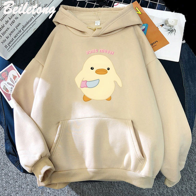 Women's Casual Cartoon Loose Sweater