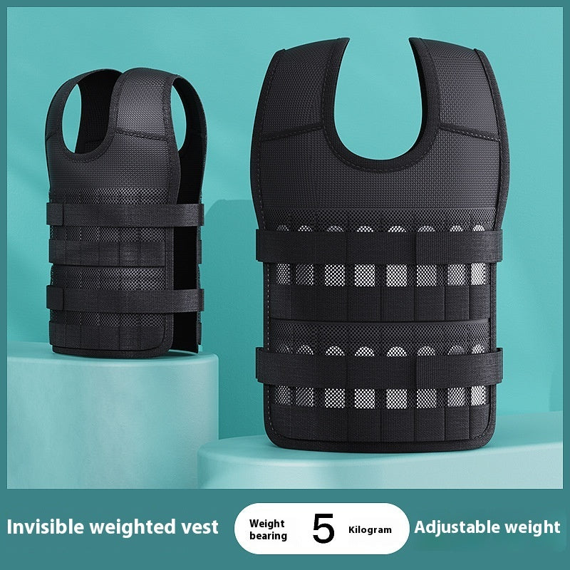 Running Steel Plate Weight Vest Leggings Voile Blouse Invisible