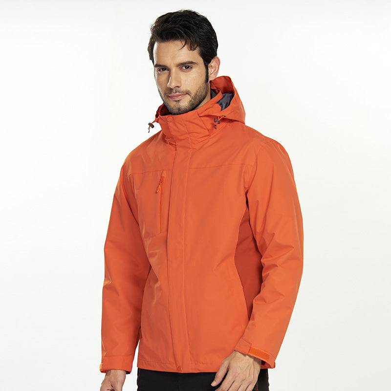 Men's And Women's Windproof And Warm Thick Mountaineering Jacket