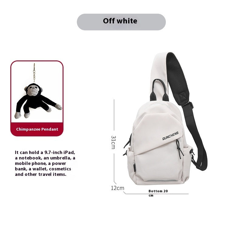 Crossbodytaske Lille skuldertaske Herrebrysttaske