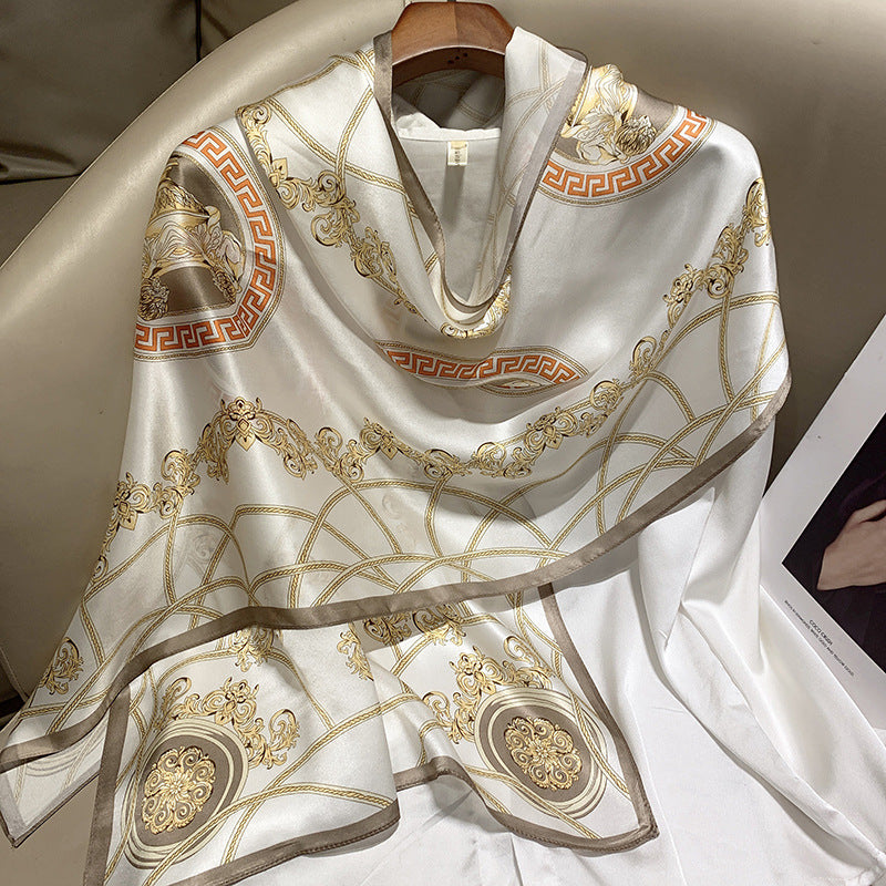 Hangzhou Silk Silk High-end Long Silk Scarf