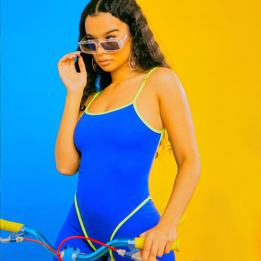 Women's Sling Yoga Fitness Breathable Body Shorts