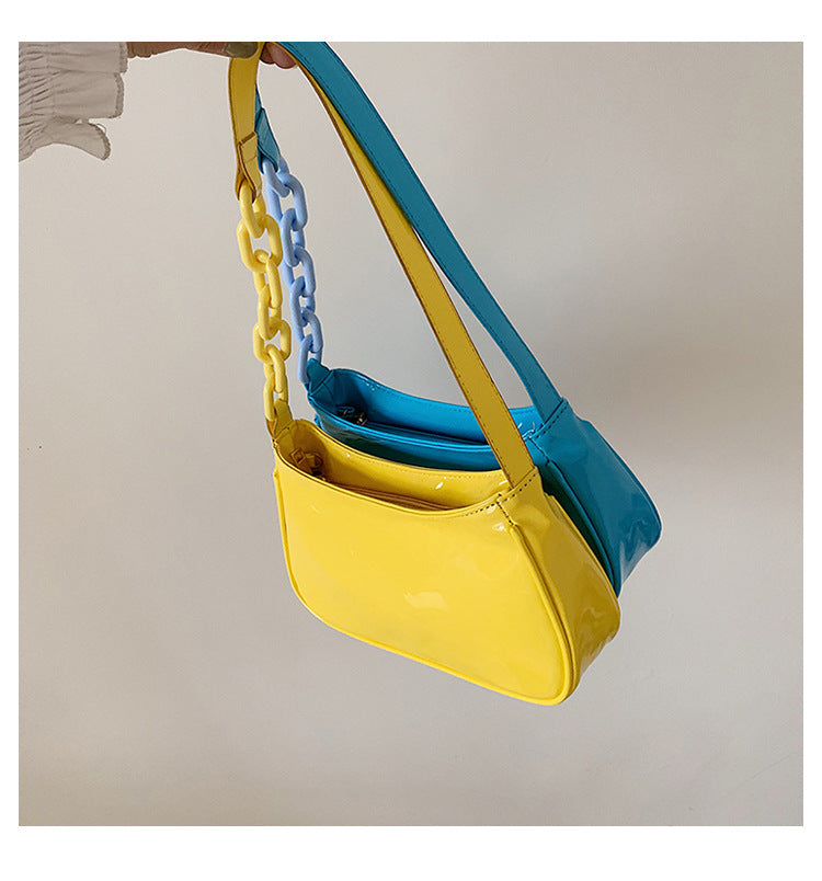 Chain One Shoulder Candy Color Fashion Female Bag