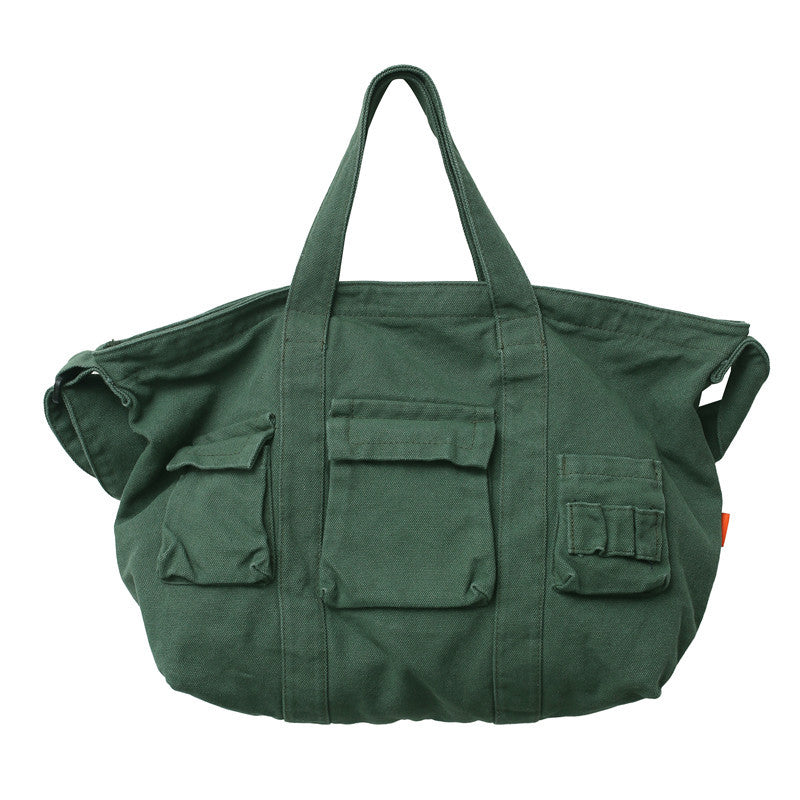 Canvas Women's Simple Fashion Single Shoulder Canvas Bag