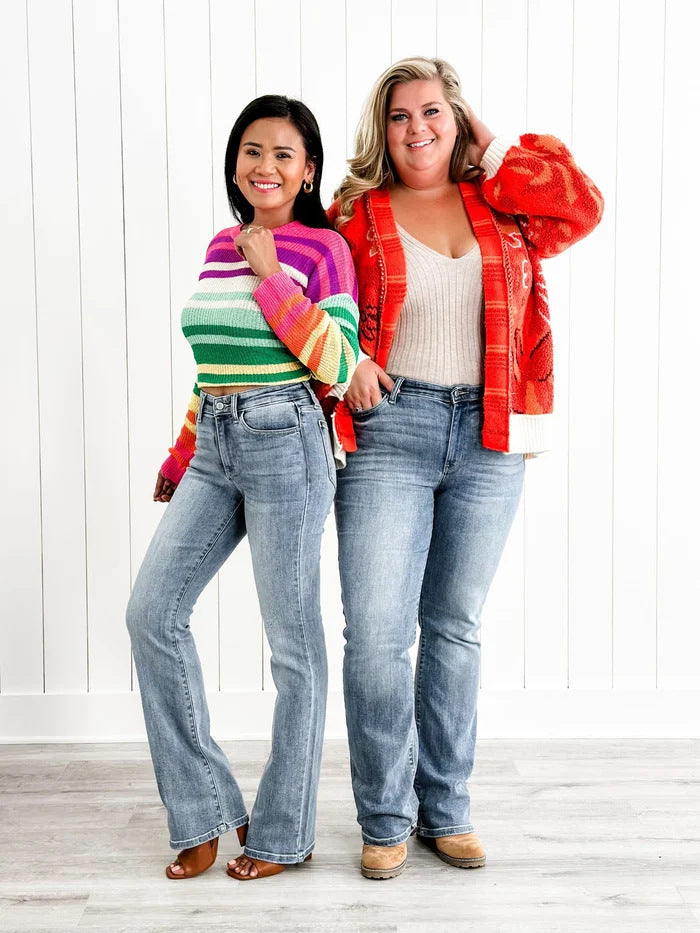 Fashion Plus Size Elastiske Slim-fit Jeans