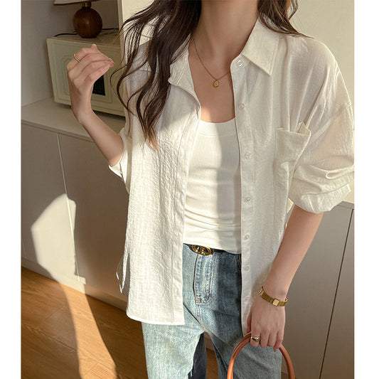 High-end Long-sleeve Shirt Jacket