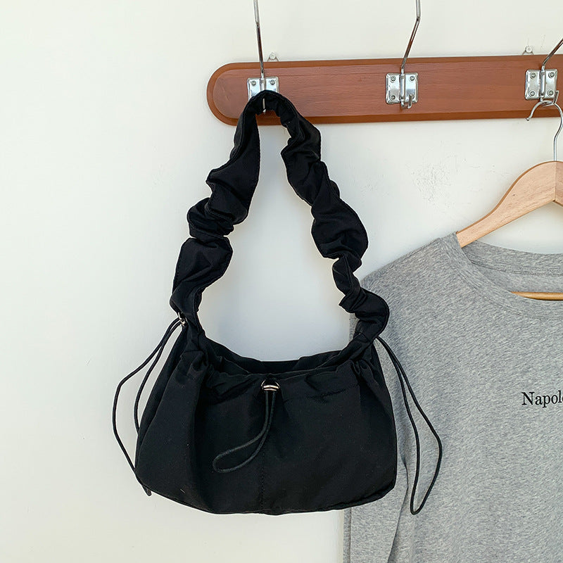 Pleated Armpit Cloud Simple Graceful Korean Style Shoulder Bag