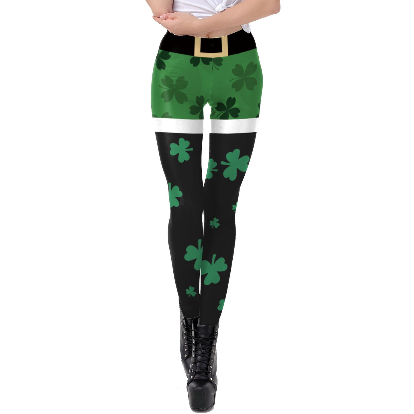 Hat Festival Nye 3D Digitaltrykte Sports Feet Yogaleggings