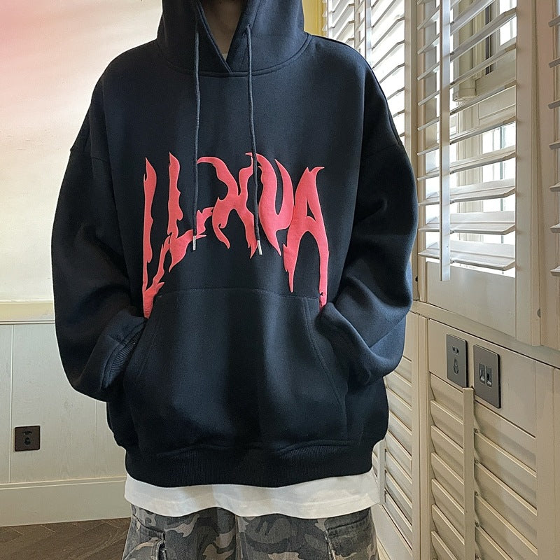 Long Sleeve Men's Loose Casual Hoodie Tide