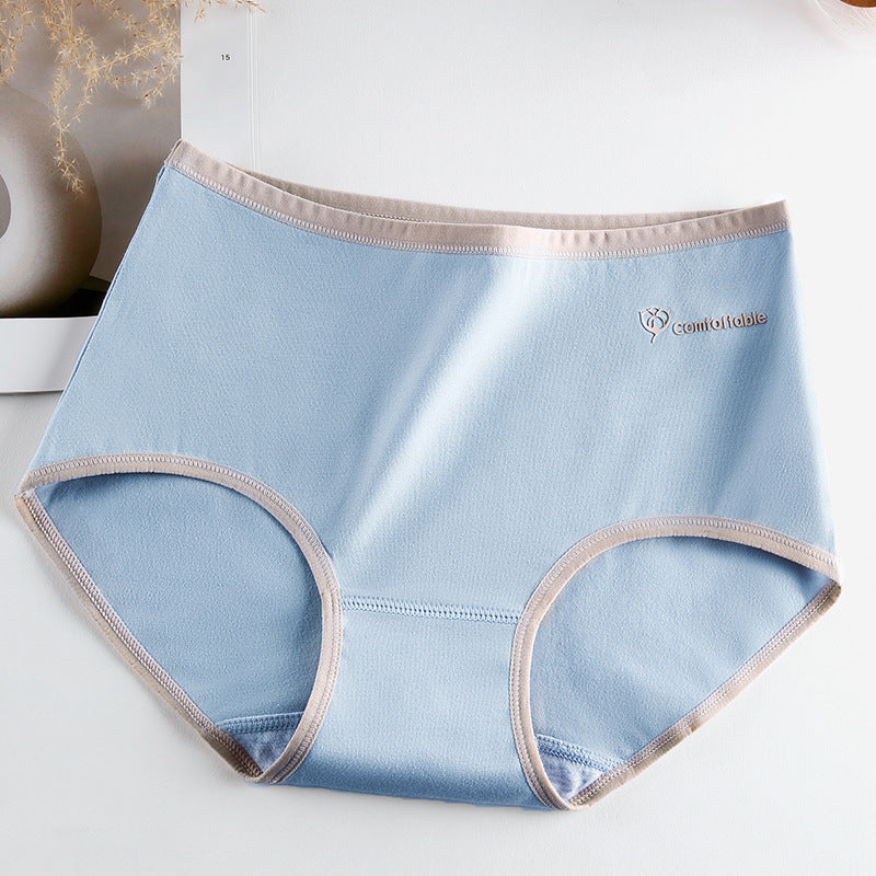 Cotton Antibacterial Mid-waist Briefs