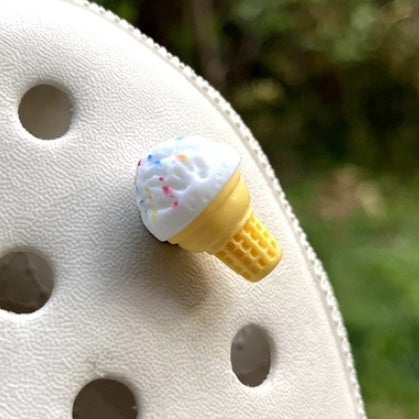 Shoe Flower Lollipop Macaron Cave Shoes Decoration Flower Hole Hole School Bag Decoration